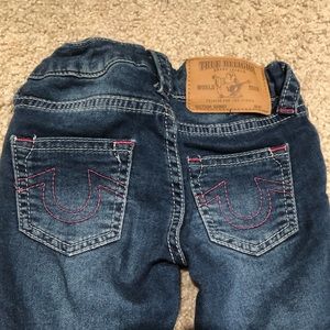 3T True Religion skinny jeans - like new!